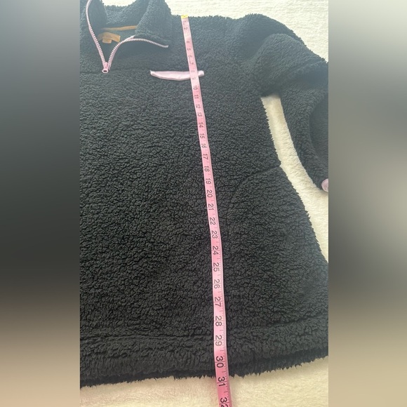 Koolaburra by Ugg Cozy Sherpa 1/4 Zip Pullover Black in Size XL - Picture 10 of 15